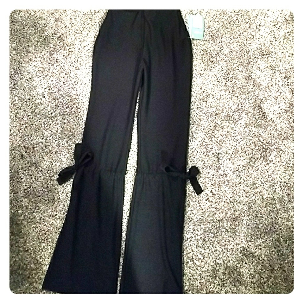 LYSSE'-SZ XS-BLACK-LEGGINGS-RARE-NWT